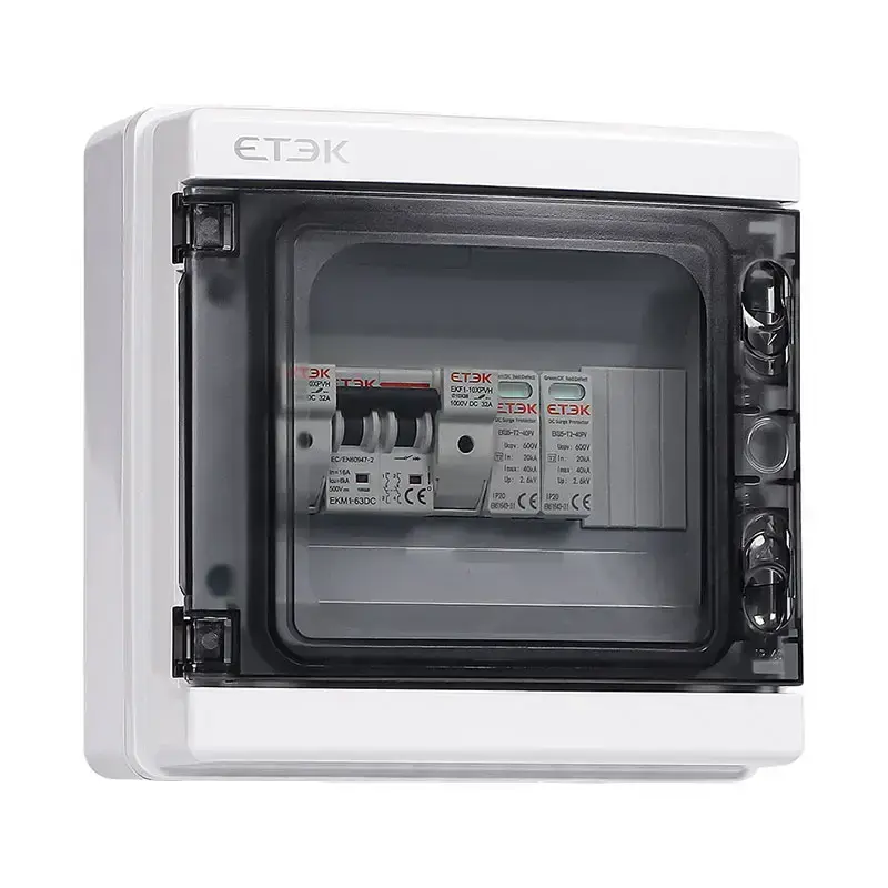 500V/1000V Single String DC Combiner | Pre-wired Solar Protection Box