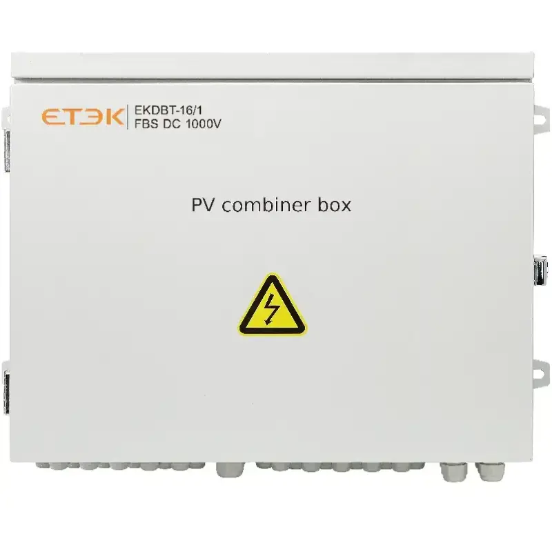 1000V Solar String Box | 2-Input PV Combiner with MCB Protection