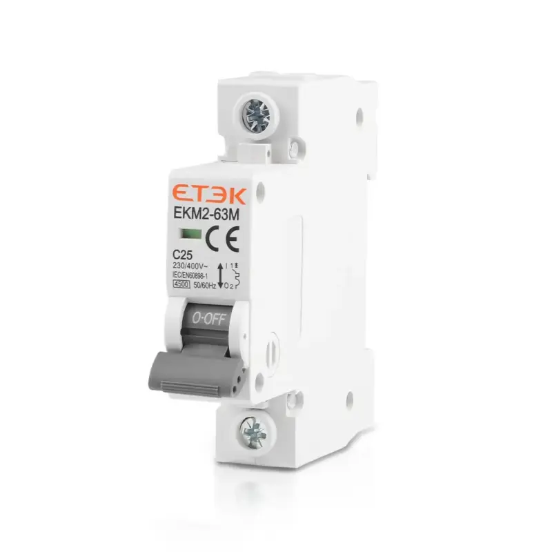 EKM2-63M 3kA Mini Circuit Breaker CB CE INMTRO Certificate