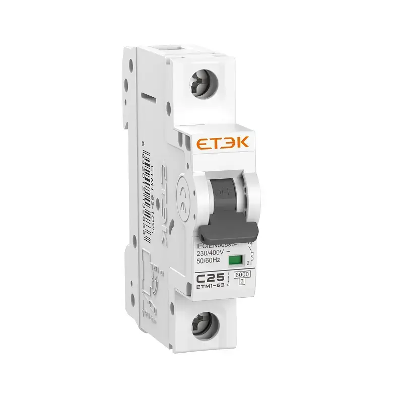 ETM1-63 6kA Mini Circuit Breaker(MCB) I VDE BV CB CE Certificate
