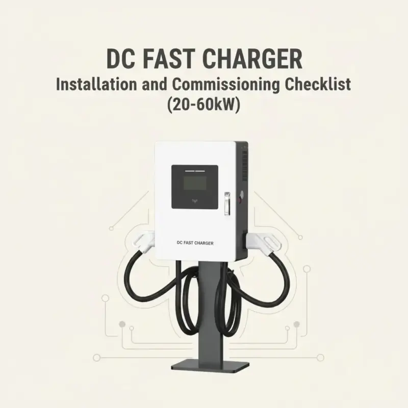 DC Fast Charger Installation Checklist (20–60kW): An EPC Deployment Pack