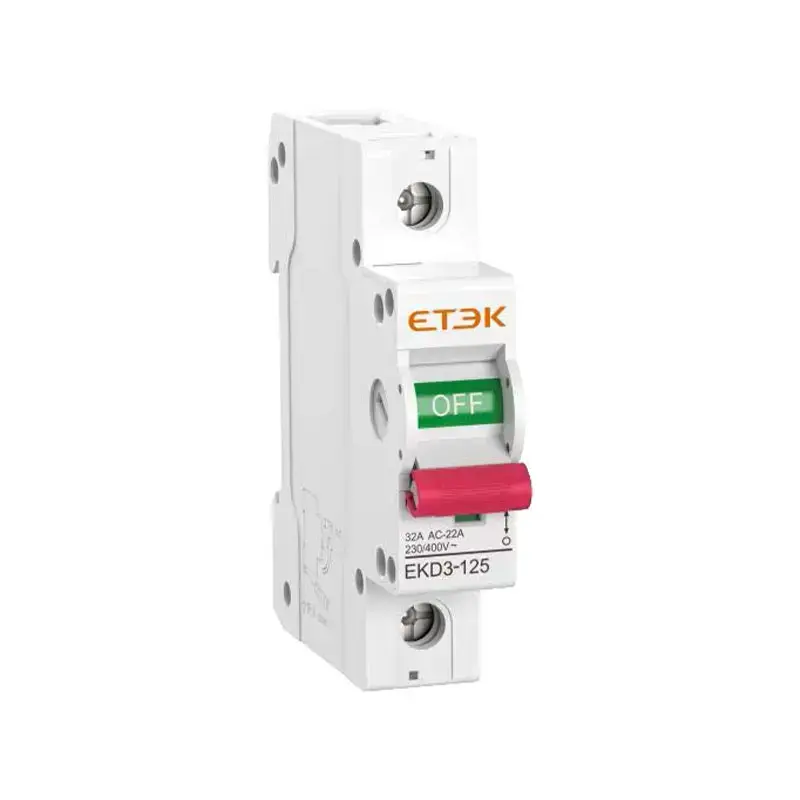 EKD3-125 Main Switch | 125A Isolator MCB | DIN Rail Mount