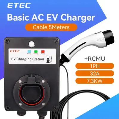 EKEC4 EV Charging Station | 22kW, Wall/Post Mount