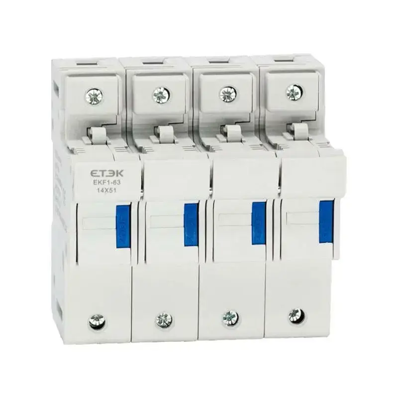 EKF1-63 NH Fuse Base | Din Rail Mount | 1-3P Options
