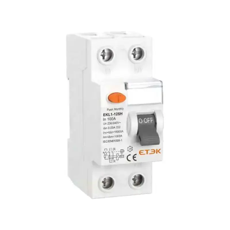 EKL1-125H RCCB 10kA | Earth Leakage Circuit Breaker