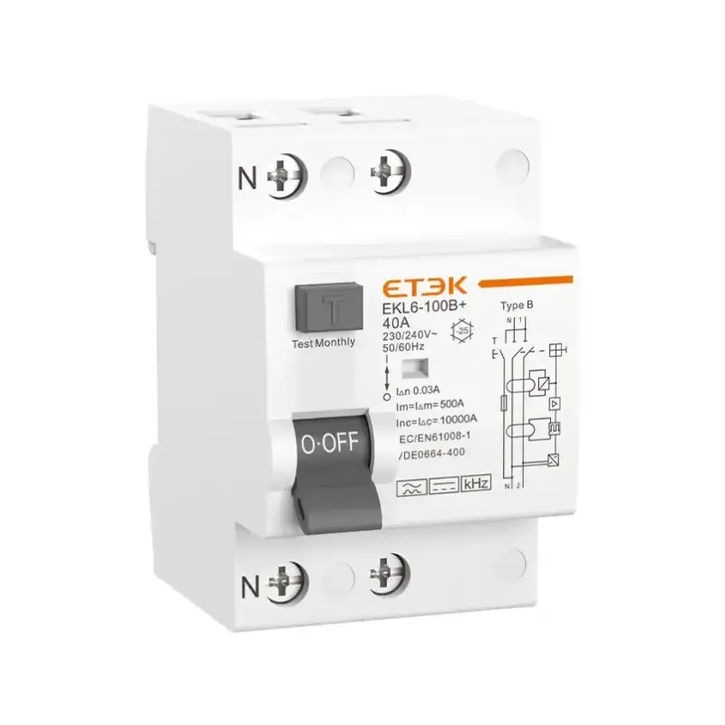 EKL6-100B Type B+ High Frequency Protection RCCB