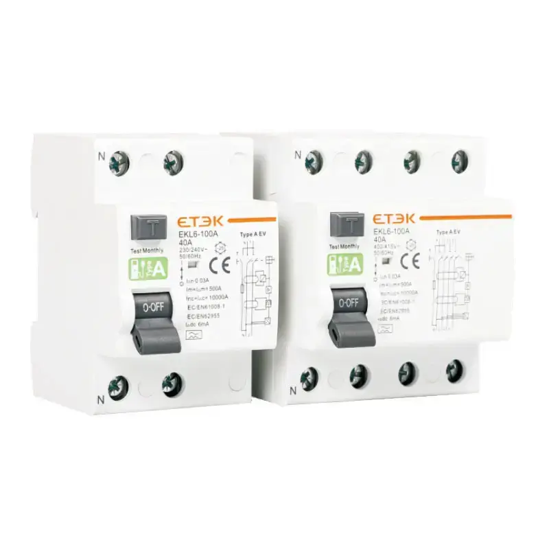 63A EV RCCB | Type A+DC6mA Protection Device