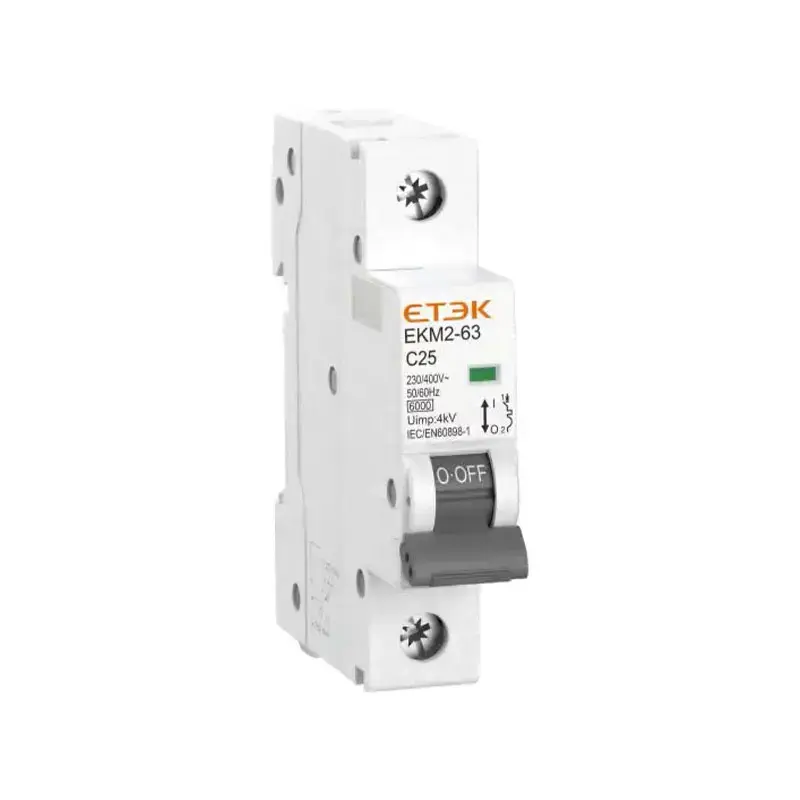 EKM2-63 6kA Miniature Circuit Breaker(MCB) | BV CB CE SEC INMTRO certificate