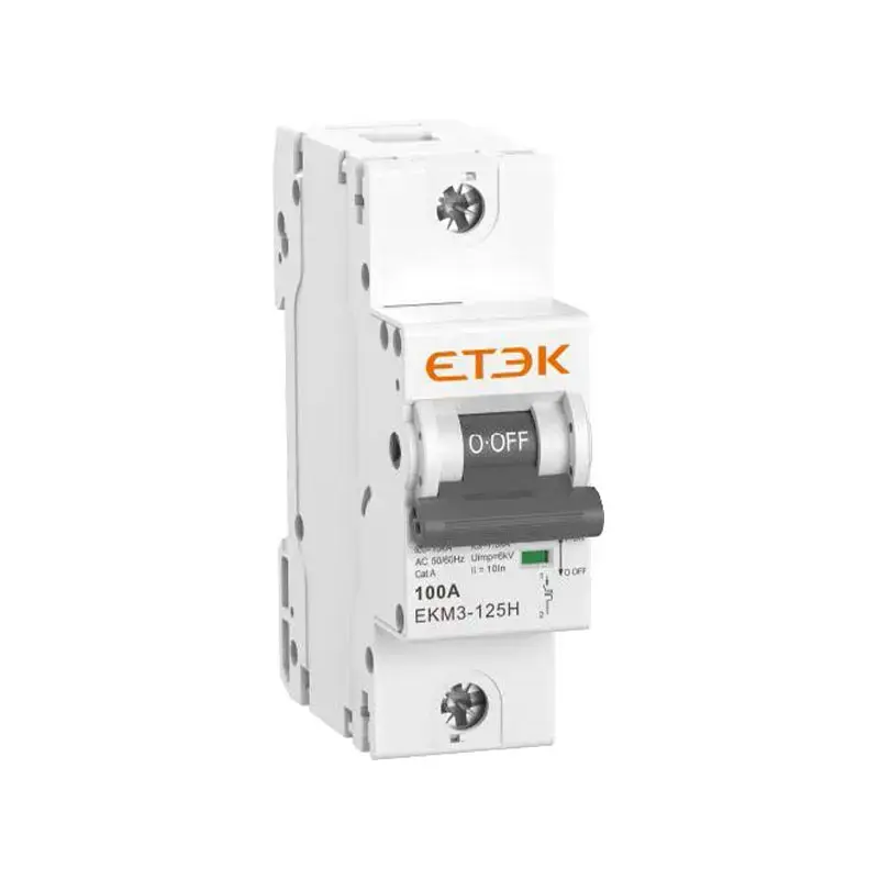 EKM3-125H MCB | 10kA High Breaking Capacity | 125A Circuit Breaker