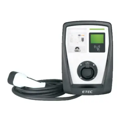ETEC EKEC1 Basic EV Charger | 3.6kW-22kW Wall/Post Mount