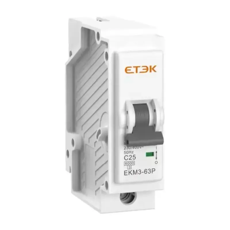 EKM3-63P Plug-in MCB | 6kA Breaking Capacity | DIN Rail