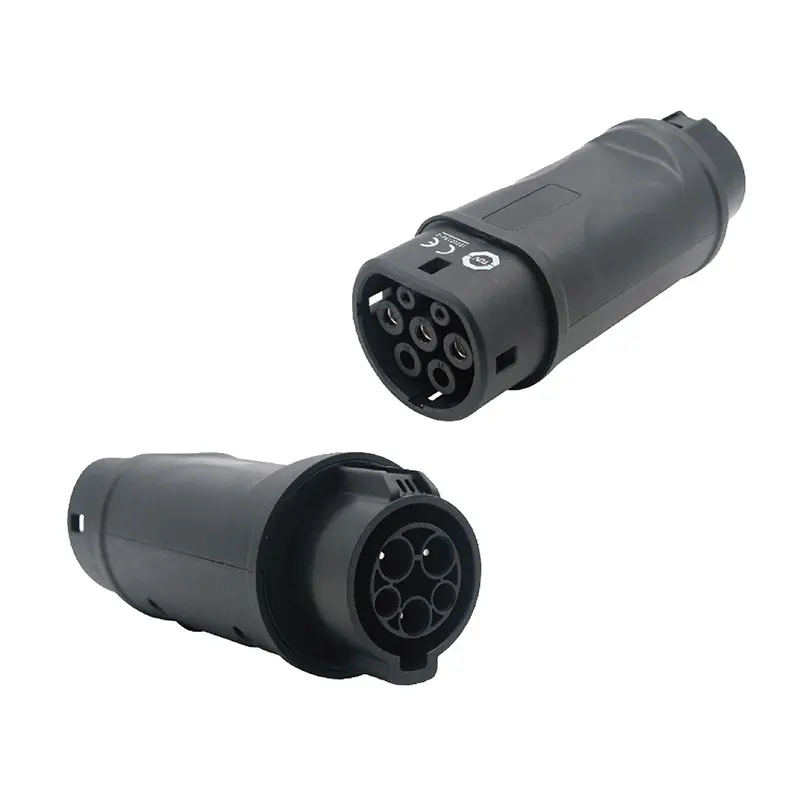 ETEK Type 1 to Type 2 EV charging adapter for controlled compatibility use